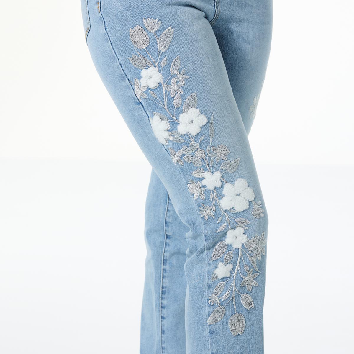 Character Diag straight-leg Jeans  Blue